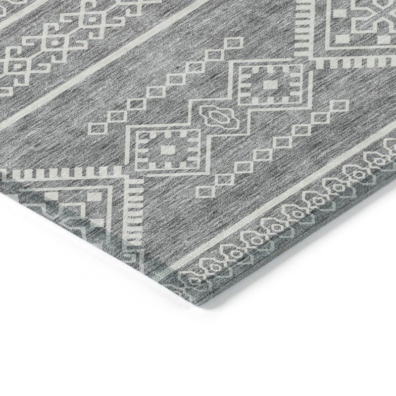 Tapis intérieur / extérieur lavable 9 pi x 12 pi Southwestern