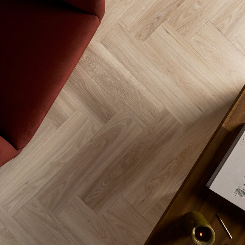 Montrel 6 in. x 24 in. Matte Luxury Vinyl Floor Tile (16 Sq. Ft. / Case), Natural Wood