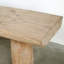 Console en bois massif Capri 87,4 po