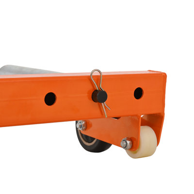 Wheel Dolly 330 LBS Heavy Duty Adjustable Rolling Tire Dolly  For Tires Ranging From 6.5 To 31.5 Inches