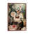 Toile avec cadre en bois classique