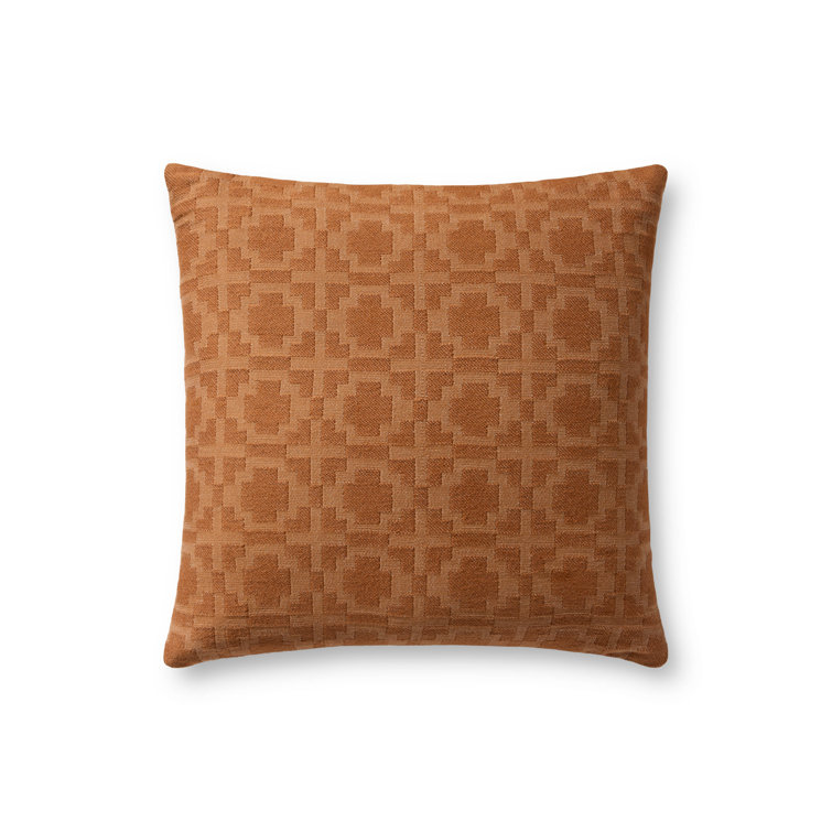Cotton Throw Square Pillow Cover & Insert by Loloi