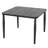 5-piece Patio Outdoor Padded PVC-coated polyester Metal Dining Set With Umbrella Hole