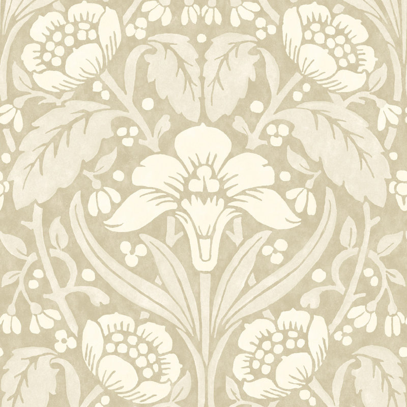 2'9" L x 27.58" W Wallpaper Roll, Linen
