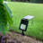 2W Solar Flood Light Black Low Voltage Solar Powered Dual Color Integrated LED Metal Flood Light-1143723088