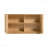 63"W Wavy Storage Sideboard, Double-Door Buffet Cabinet With Adjustable Shelves, Multi-Scene Organizer For Kitchen Living Room Hallway