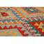 Tapis unique orange de 4 pi 5 po x 5 pi 8 po