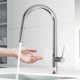 Greenwich 18" H 1-handle Pull-Down 2-Function Sprayer Touchless Kitchen Faucet