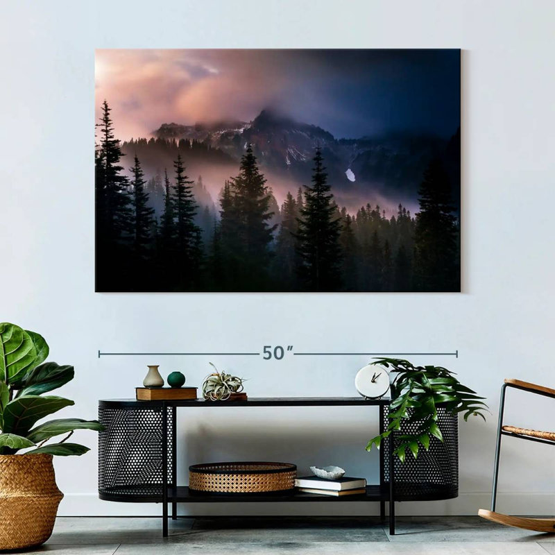 Alvord Mt. Rainier Storm Mist, 34" H x 51" W