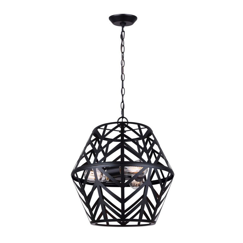 Maud 3 - Light Geometric Chandelier