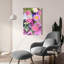 Art mural en verre épique «Melting Roses» par Dante Plata, 24 po x 36 po-1058689486