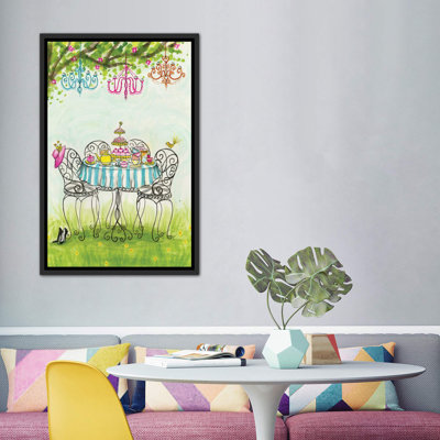 Art de jardin tea party