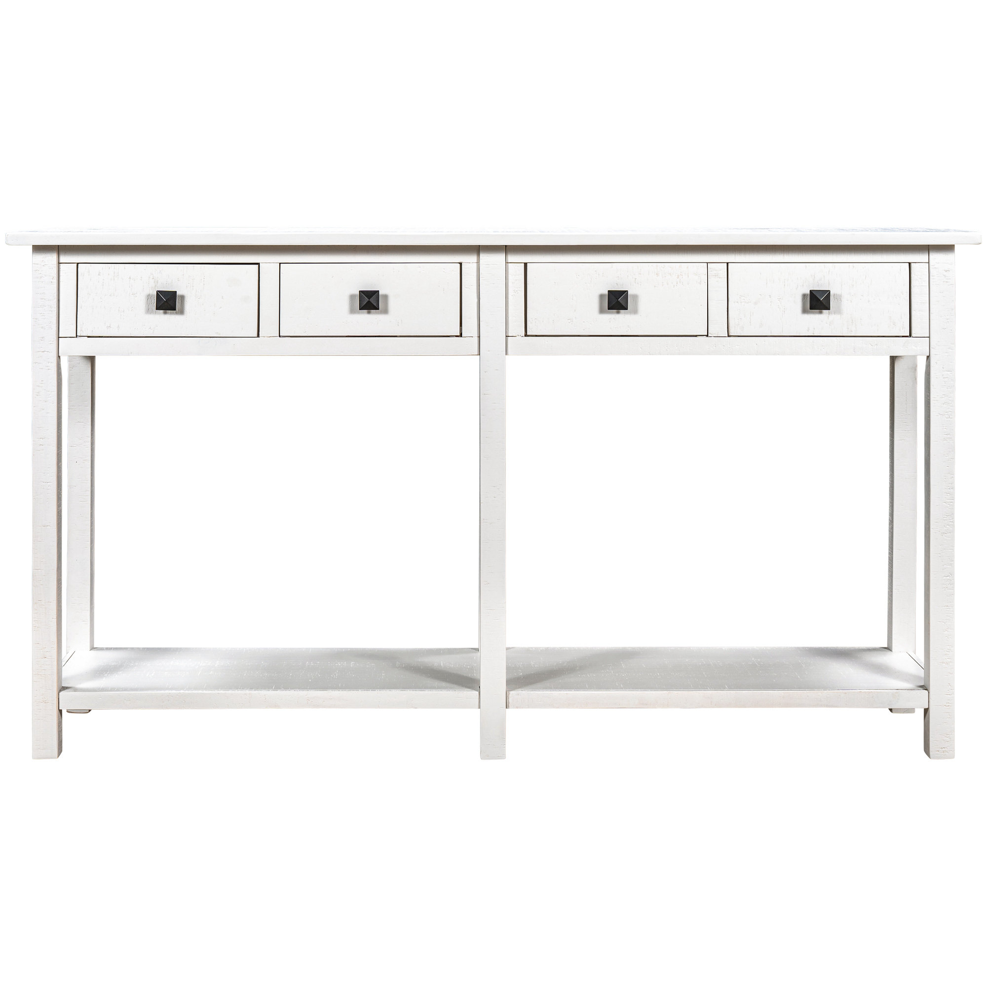 Breakwater Bay Seabeck 59'' Solid Wood Console Table | Wayfair