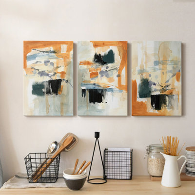 " Seria I " 3 Piece Art Color Photography Painting