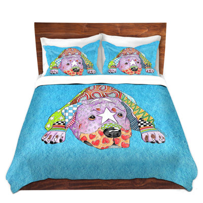  Ensemble de housse de couette Marley Ungaro Rottweiller Dog