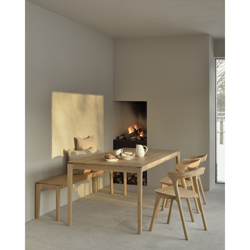 Bok 5 - Piece Dining Set, Natural, 30" H x 71" L x 35.5" W
