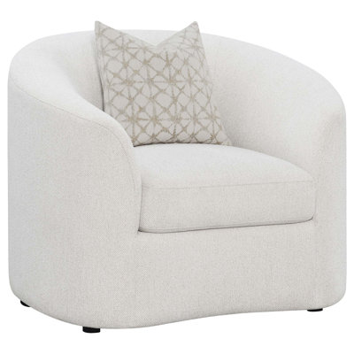 Chaise avec accoudoirs inclinés Rory Latte