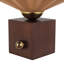 Furrow 9-in Red Table Lamp-1410794910