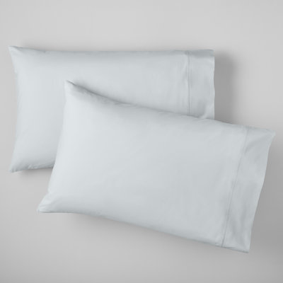 Emrik Brushed Organic Cotton Percale Pillowcase Set