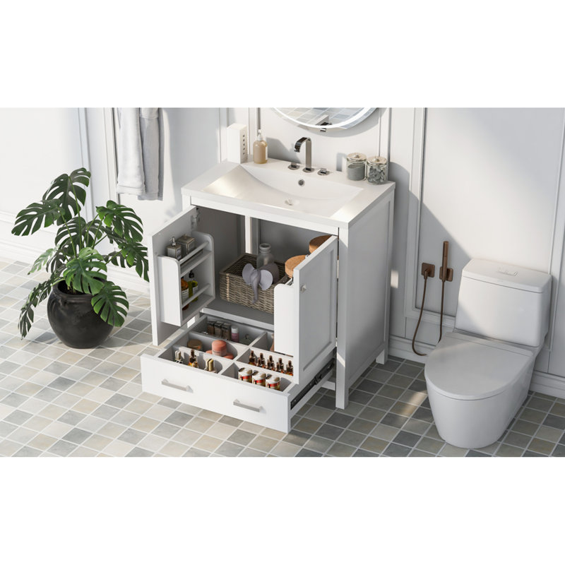 Rameesah 30'' Single Bathroom Vanity with Top