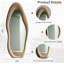 Chrissey Asymmetrical Mirror