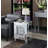 Haskin Mirrored Glass Top 2 - Drawer End Table