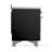 Majestic III Series 48 Inch Induction Range with 6 Induction Elements in Glossy Black (Chrome Trim)-124828837-124828829