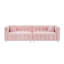 Canapé d'appoint moderne de 102 pouces avec deux coussins décoratifs-486784602