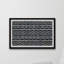 Wave Patterns 1 Piece Single Picture Frame Wall Art-996624034