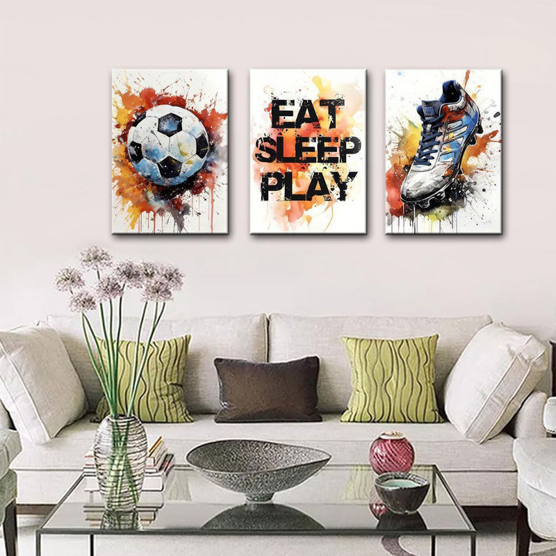 3 Piece Wrapped Canvas Print