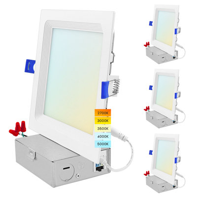 Ensemble d'éclairage encastré 6 "Ultra Slim