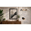Flowing Contours Minimalist - Framed Print-1130710032-1130710062