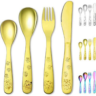 Gemma Violet Burk Stainless Steel Flatware Set