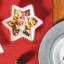 Nicola Spring - Christmas Star Serving Plate - 18cm - White