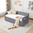 Twin Upholstered Daybed Frame with Trundle-2012325978