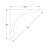 7-1/4 in x 7-1/4 in x 78-3/4 in Primed White High Density Polyurethane Crown Moulding