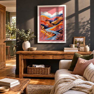Undulating Landscape Modern - Print
