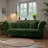Chenille Fabric Two-Seater Sofa