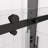 Sliding Shower Door With Tempered Glass