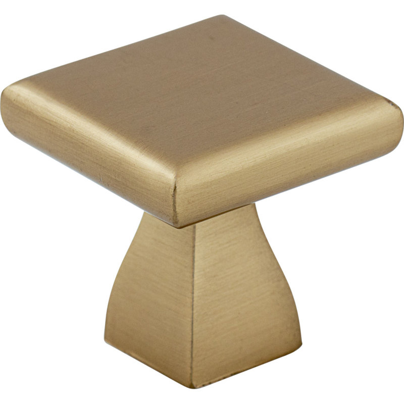 Poignée carrée 1 po Hadly, Bronze satiné