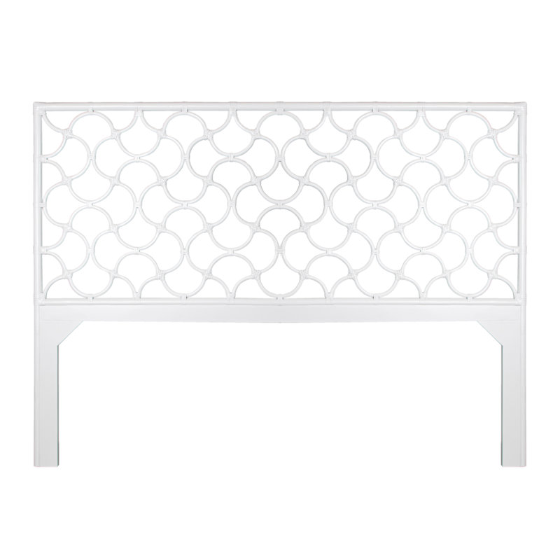 Mar Collection Headboard, White, King