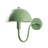 Stylish Green Wall Lamp with Metal Body, 7.9 x 13.8 x 10.6 inches | Ø7.9 x 3.9 inches Cap | 1 x E14 Socket (Max 40W) | IP20 Rated | Perfect for Modern Decor & Ambient Lighting, Bulb Not Included-954395415