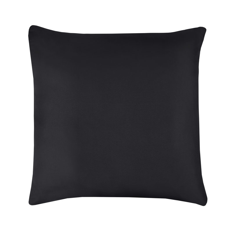 Armentrout Machine Woven Housewife Pillow Case, 48 x 74 cm, Black