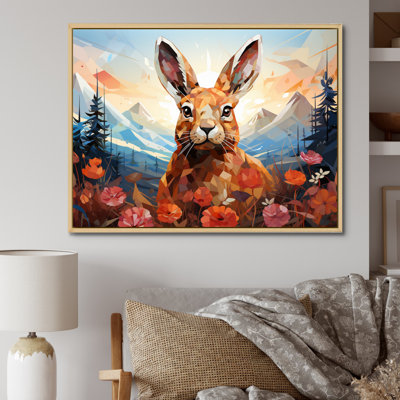 " Rabbit Energetic Hopper Geometric I "