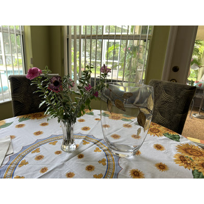 Epone Handmade Lead Free Crystal Table Vase