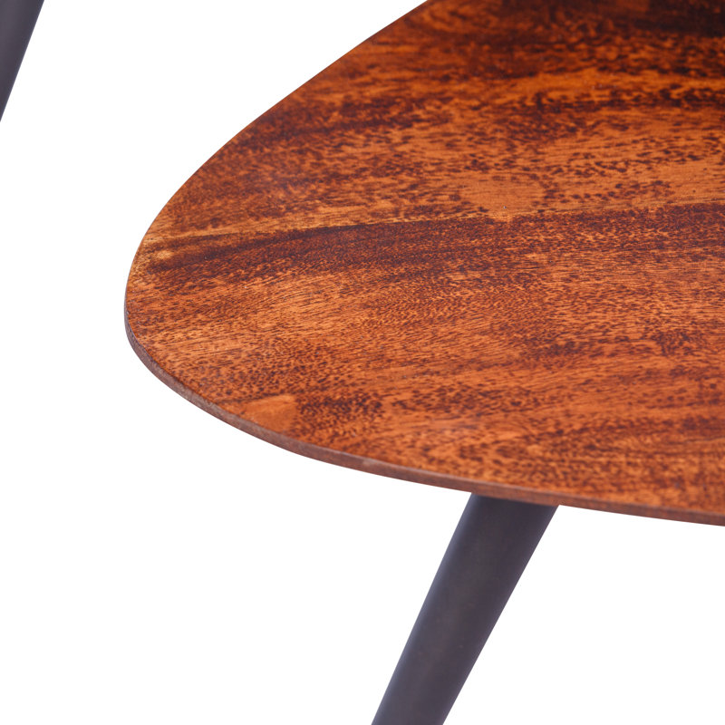 Varak Solid Wood Top Nesting Tables