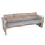 Pirtleville Manufactured Wood Wood Outdoor Bench-95171125
