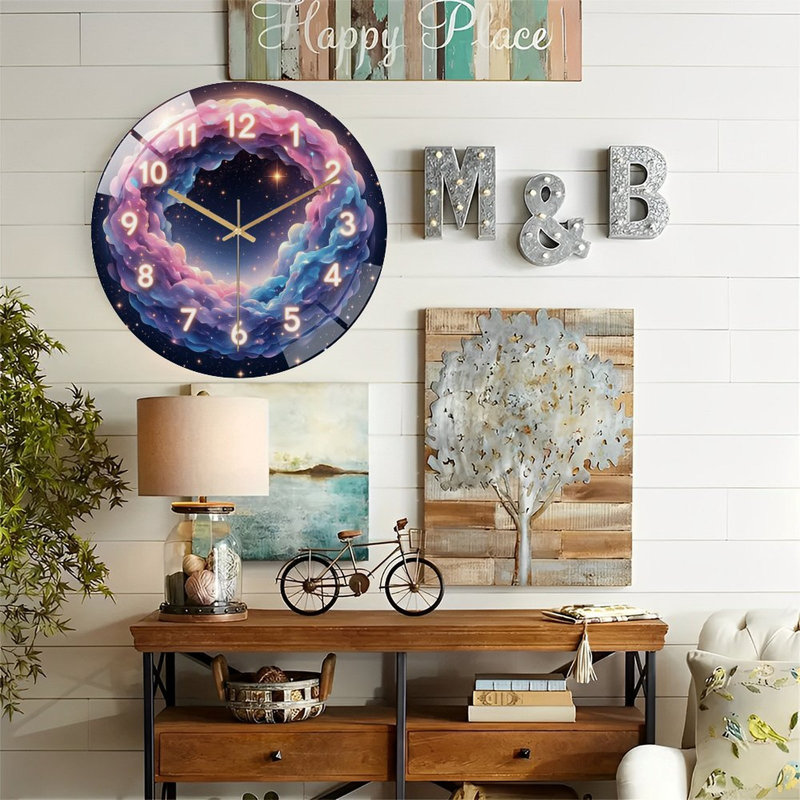 Horloge murale 12 po