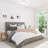 15 Inch LED Ceiling Light, 3 Color Temperature, Flush Mount, Dimmable, Nickel