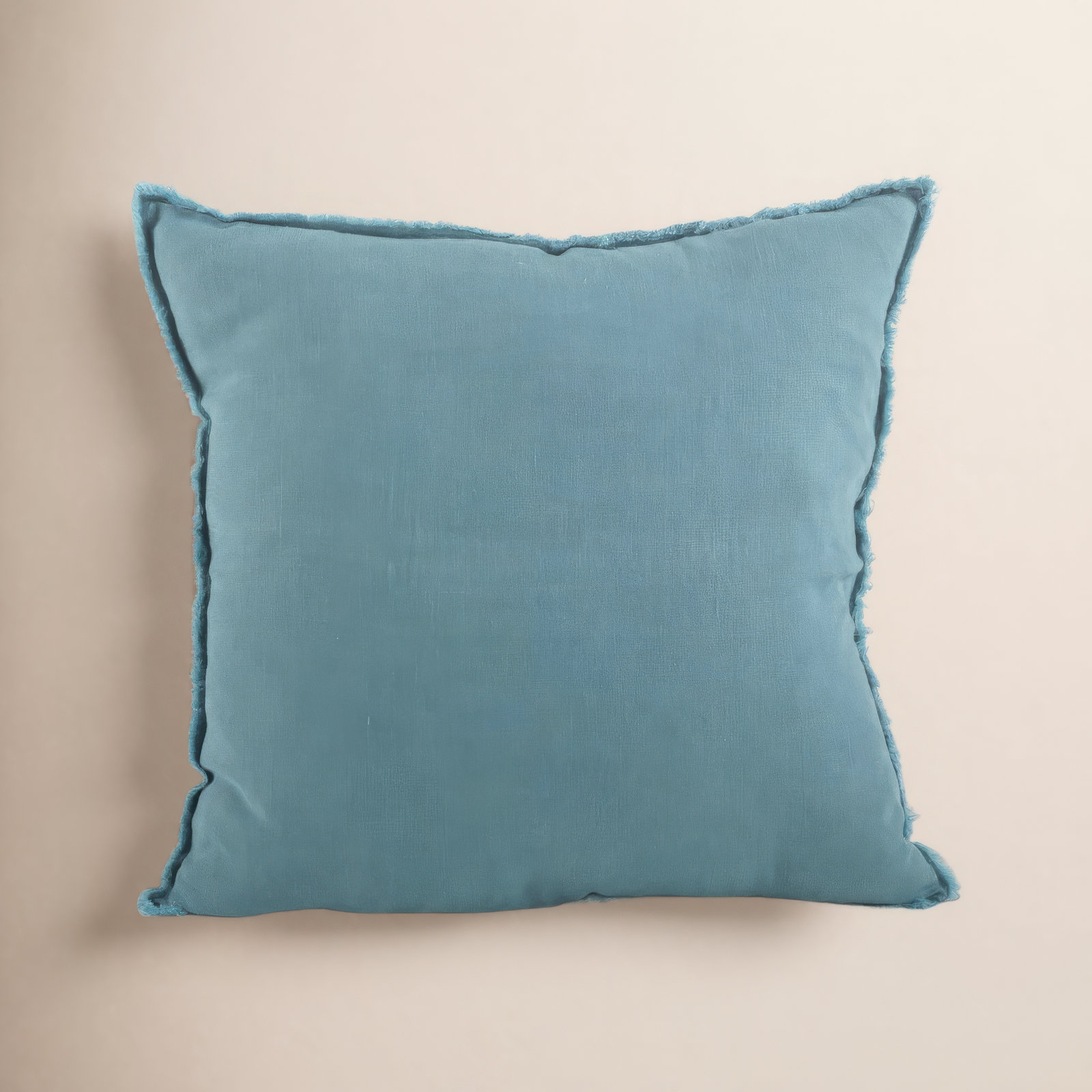Filia 20" x 20" Linen Pillow Cover & Insert, Sea Green